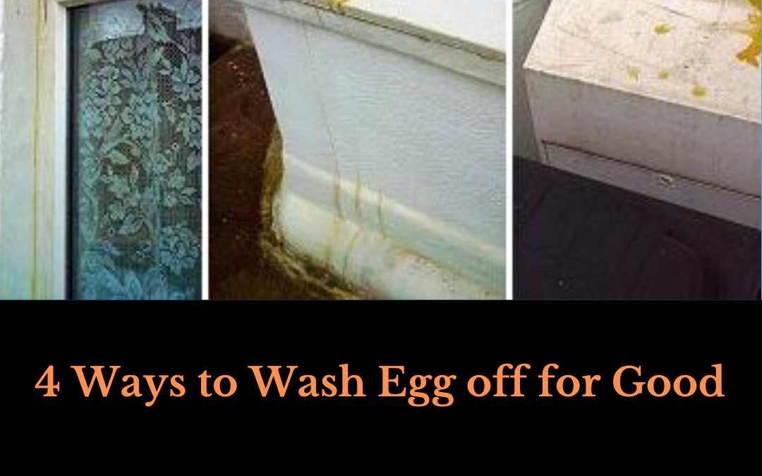 wash egg off your home
