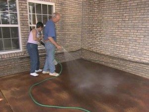 DIY house wash