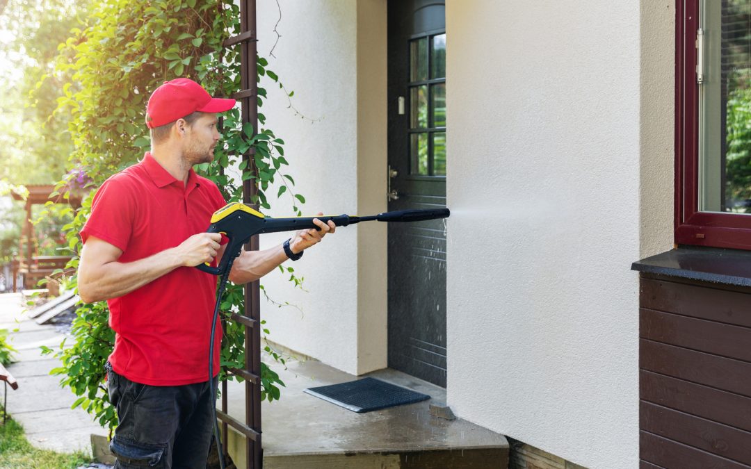 pressure washing to sell your home faster