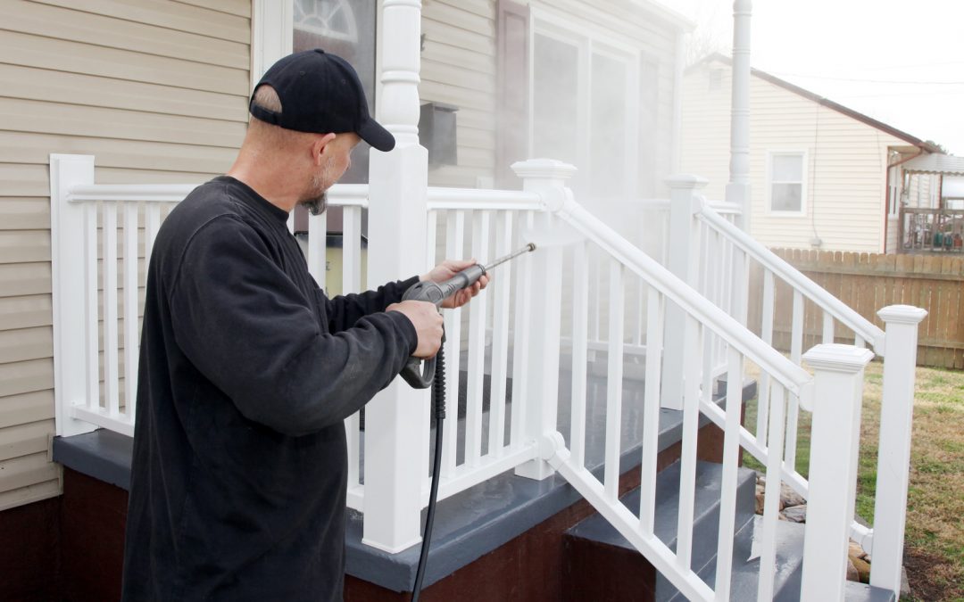 pressure washing before selling your home