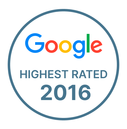 Google Highest Rated 2016