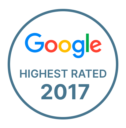 Google Highest Rated 2017